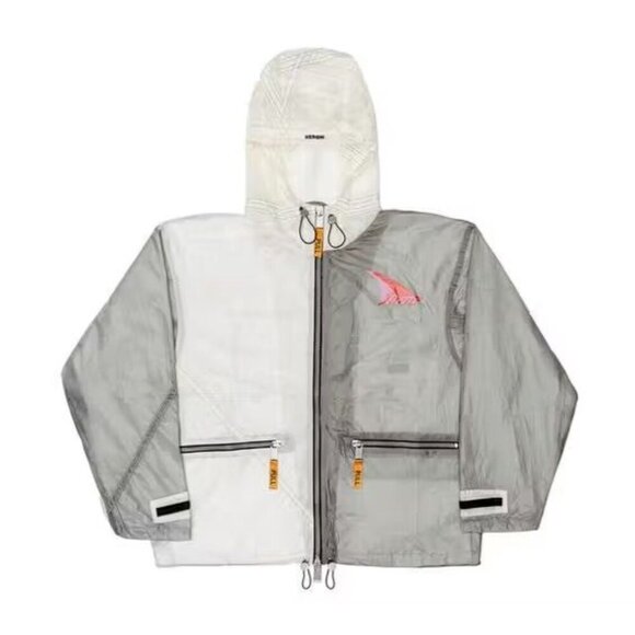 Heron Preston Exclusive Jump Jacket XXS Oversized Unisex Gray NWT Grail! - Picture 16 of 16